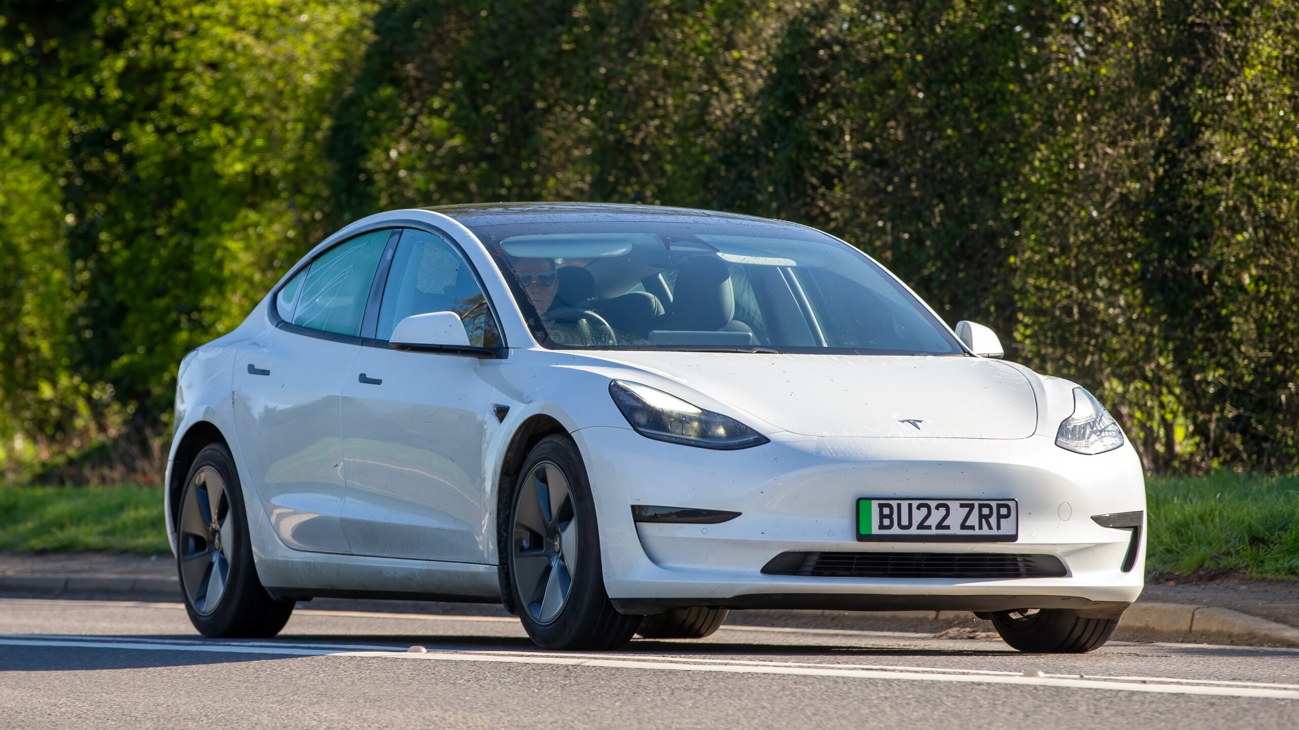 Tesla car.